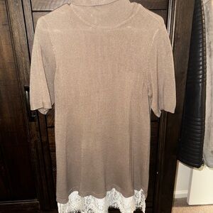 Apt. 9 Beige Knit Sweater
